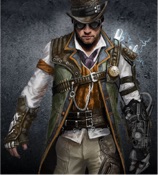 Steampunk warrior